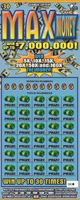 Max the Money ticket