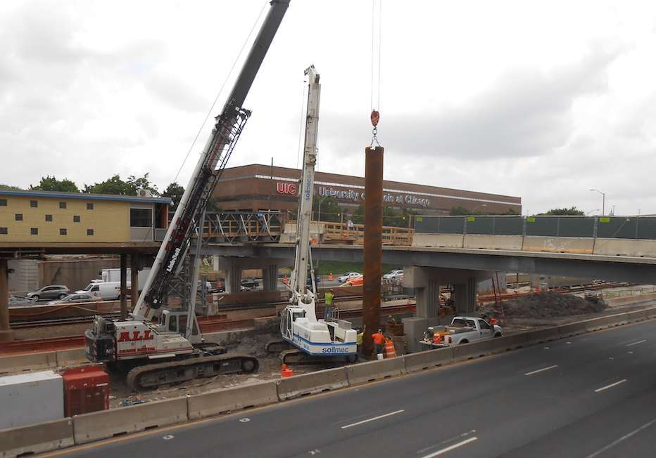 Morgan Street Bridge Jane Byrne Interchange reconstruction