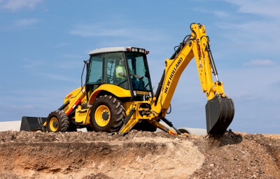 New Holland B95C backhoe