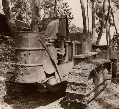 Seabee fuel drum dozer square