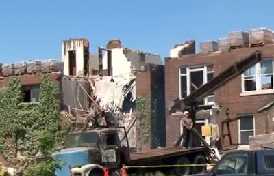 St. Louis demo collapse