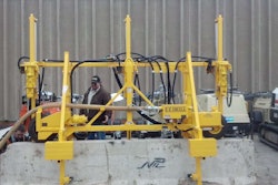 Three-gang Parapet Wall Drill