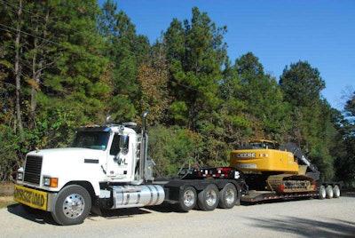 heavy haul excavator