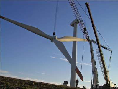 wind farm construction