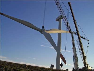wind farm construction