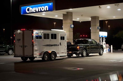 Fuel economy. Trucks were fueled at the end of every test cycle at the same pump by the same person after mileage was logged.