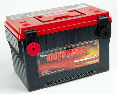 We choose the Odyssey 78-PC1500 AGM battery because it's designed for deep-cycling and to withstand hard off-road abuse.