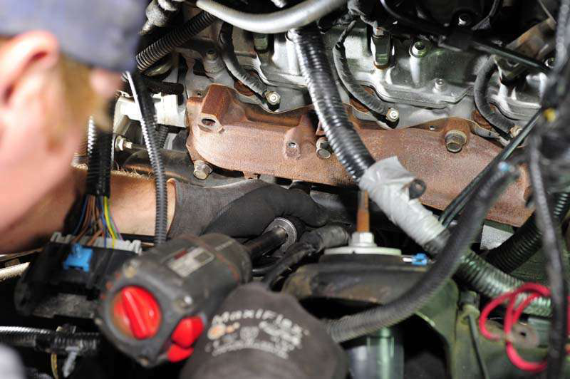 Doing the R&R is easy except for the rear bolts at the exhaust flange, which are hard to reach and remove.