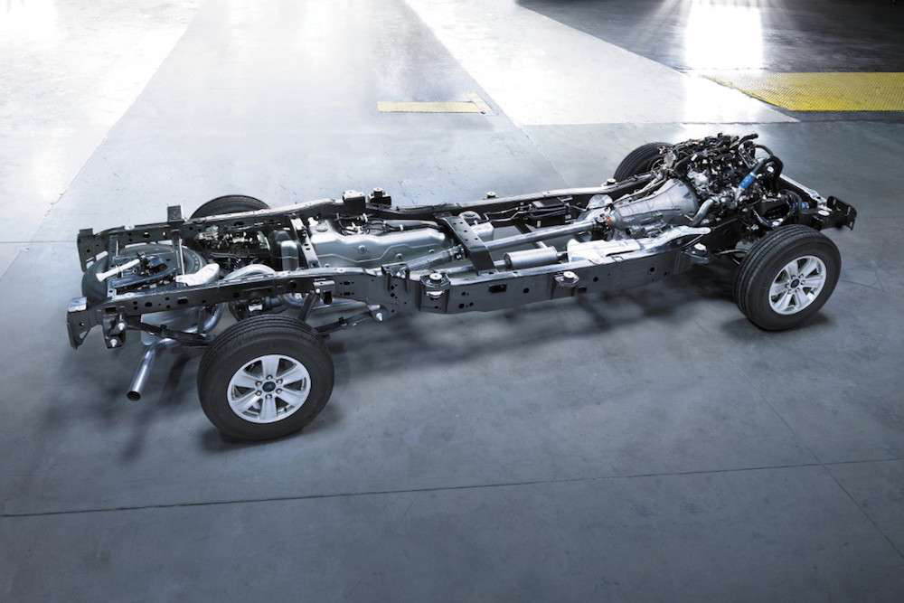 2015 Ford F-150 frame