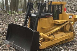Caterpillar D10 dozer 3D printed square