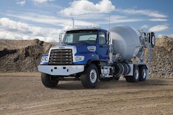 Freightliner 114SD mixer body