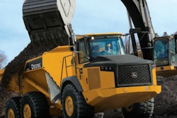 Deere 410E articulated dump truck