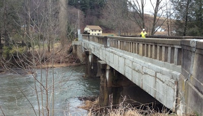 The bridge over Catawissa Creek for PA 339 through the Village of Zions Grove is one of the 58 bridges to be replaced as part of Pennsylvania’s Rapid Bridge Replacement Program.