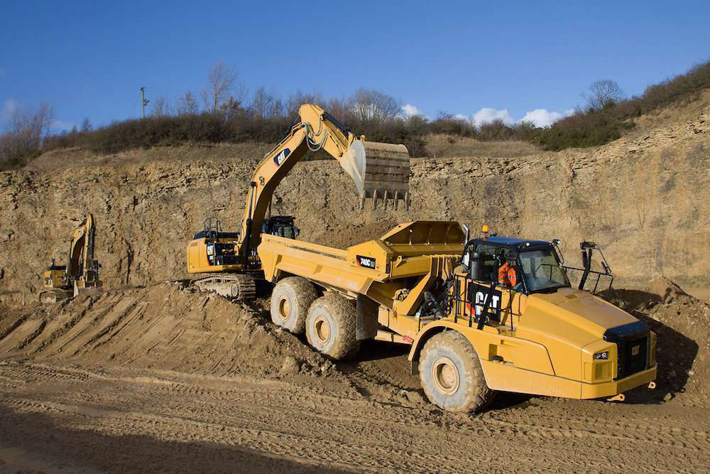 Caterpillar 740C EJ articulated truck