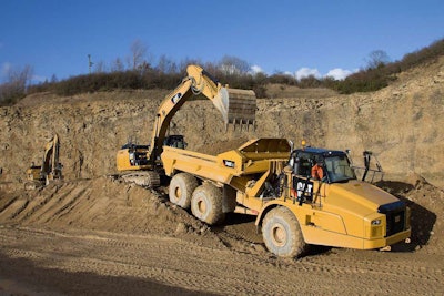 Caterpillar 740C EJ articulated truck
