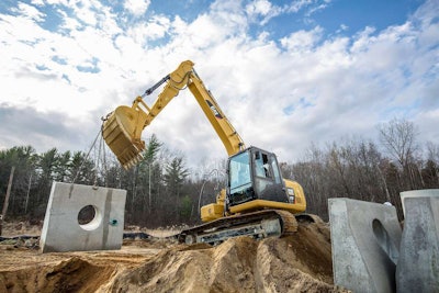 Caterpillar 313F L GC excavator