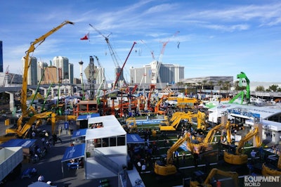 ConExpo Day 2 - Silver Lot