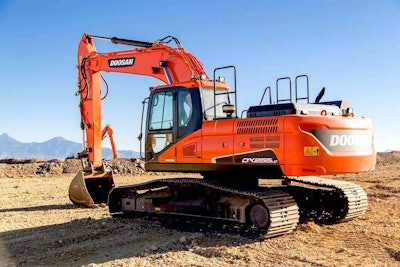 Doosan DX255LC-5 excavator