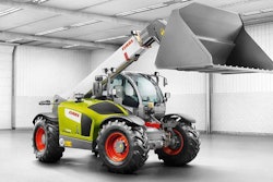 A Claas Scorpion telehandler, manufactured by Kramer. Claas has announced Liebherr will begin making the machine in 2018.