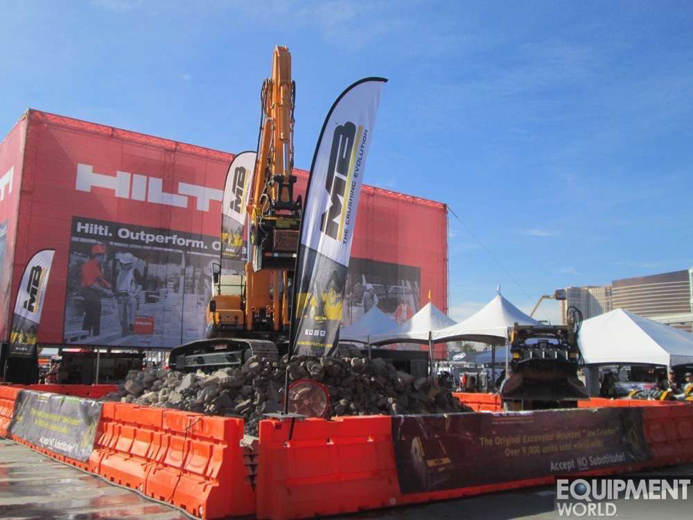 World of Concrete 2015