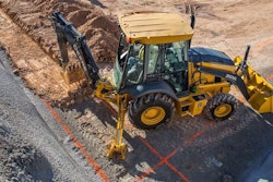 John Deere 310SL backhoe