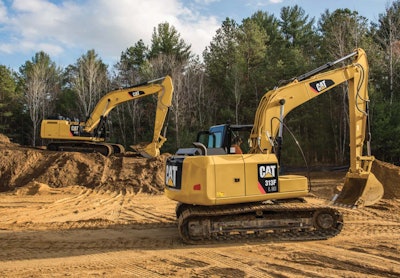 Caterpillar 313F L GC excavator