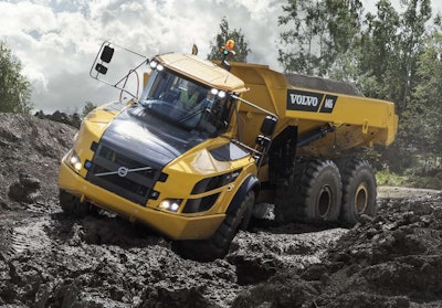 Volvo A40G articulated truck