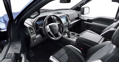 All-new F-150 Raptor's interior design is about creating a comfortable place for the driver and passengers to enjoy their time on-road and off-road.