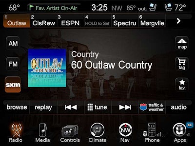 2015 Ram 1500 Texas Ranger Concept truck - UConnect Rangers Back