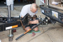 Installing a Husky Centerline hitch is an excellent way to cure the ills of towing heavy trailers with lighter vehicles.