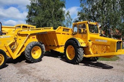 Volvo CE Gravel Charlie articulated dump truck