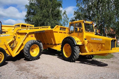 Older Volvo equipment like Gravel Charlie here may get a new lease on life thanks to the company’s new 3D-printing program for spare parts.