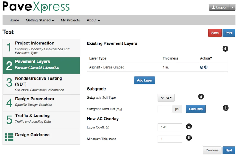 PaveXpress 2.0 pavement design tool adds asphalt overlay module ...