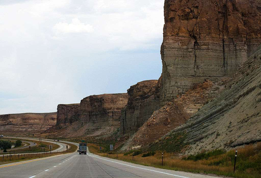 US-WY_-_Green_River_-_Road_Trip_-_The_West_-_Rocky_Mountains_-_Interstate_Highway_System_(4891952597)