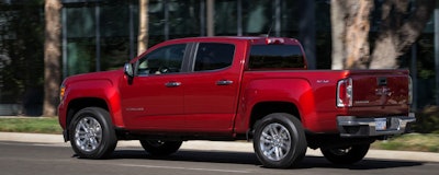 2016 GMC Canyon SLE and SLT models will get the option ($3,730) of the 2.8L diesel this fall.