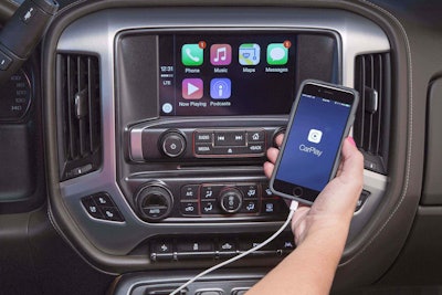 2016 GMC Sierra Apple CarPlay