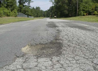 Brown Circle in Columbia County is one of the road projects Mabus Brothers Construction failed to complete before going bankrupt.