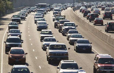Traffic on U.S. 26 in Portland. Photo Credit: The Oregonian