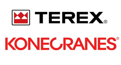 Terex Konecranes logo merger