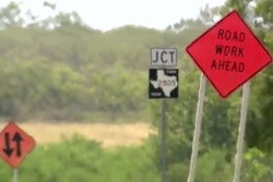 Texas Highway Work Zone