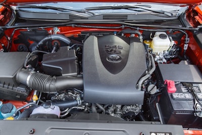 New six-speed automatic has a nice feel of power delivery to the equally new V-6. Manual mode shifts firm and quick.