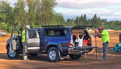 Second-generation Tacomas, like this 2015 model, are popular work trucks on jobsites.