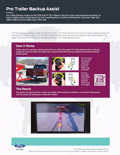 Pro Trailer Backup Assist