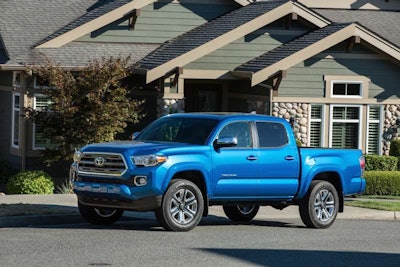 The Toyota Tacoma is in a top 10 list of vehicles that have proven to be the biggest ticket magnets in the country.