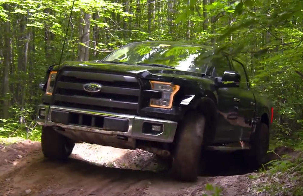 2017 Ford F-150 Raptor trail test prototype