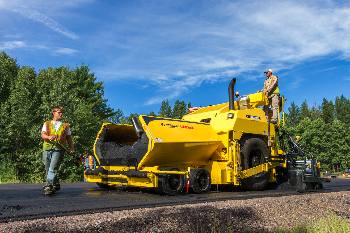 Bomag CE652RX noise suppression