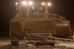 Cat D10T dozer tug of war Game of Thrones