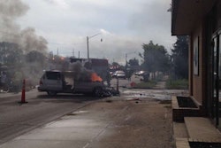Van crash Indiana