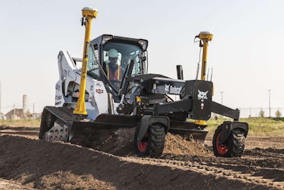 Get your topos from the cloud and let Bobcat’s new 3D machine control system automatically guide your elevations.