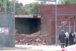 Bronzeville wall collapse